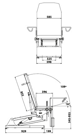 Encombrement BX