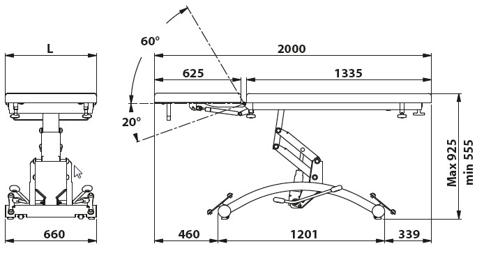 Encombrement Hydro