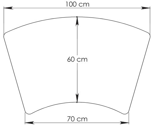 Encombrement table haricot