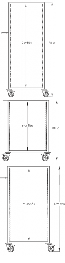 Encombrement stockage modulaire