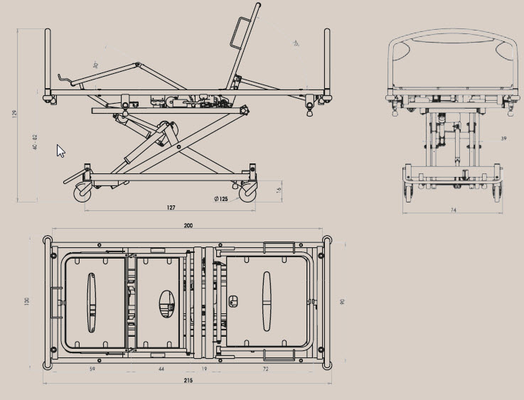 Encombrement ML809