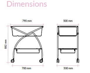 Dimensions berceau maternite SL2100