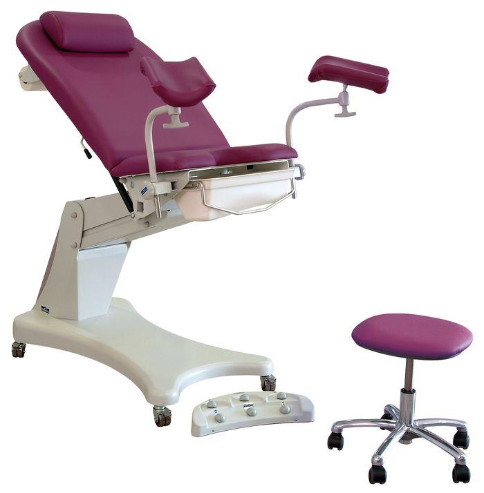 table d examen gynecologique hauteur variable electrique elansa