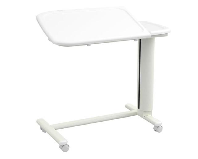 Table à manger au lit mobile avec plateau mixte polymère et piètement ...