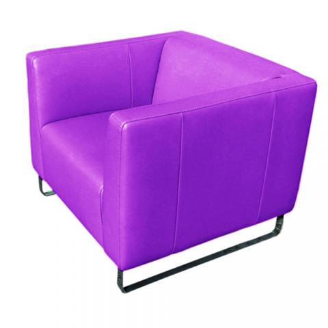 Fauteuil d'accueil Venus (couleur violet)