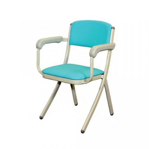 Chaise avec accoudoirs "BRIDGE" pour chambre hospitalière CHANTAGRET