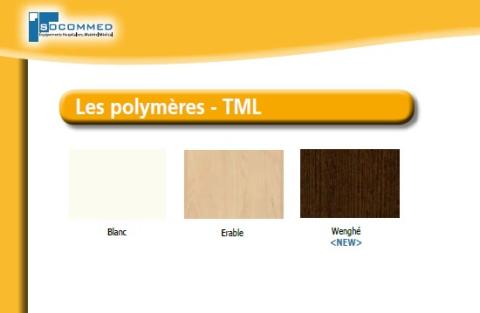 Nuancier pour plateau polymère