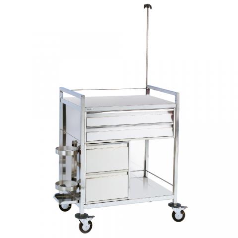 Chariot d'urgence 10900 Avec accessoires