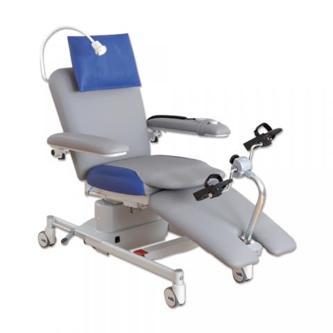 Pédalier pour fauteuil ambulatoire dialyse