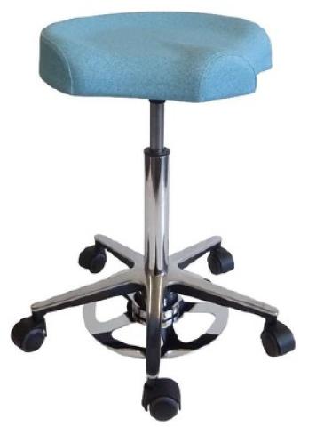 Selle médicale inclinable à commande au pied modèle RIGEL